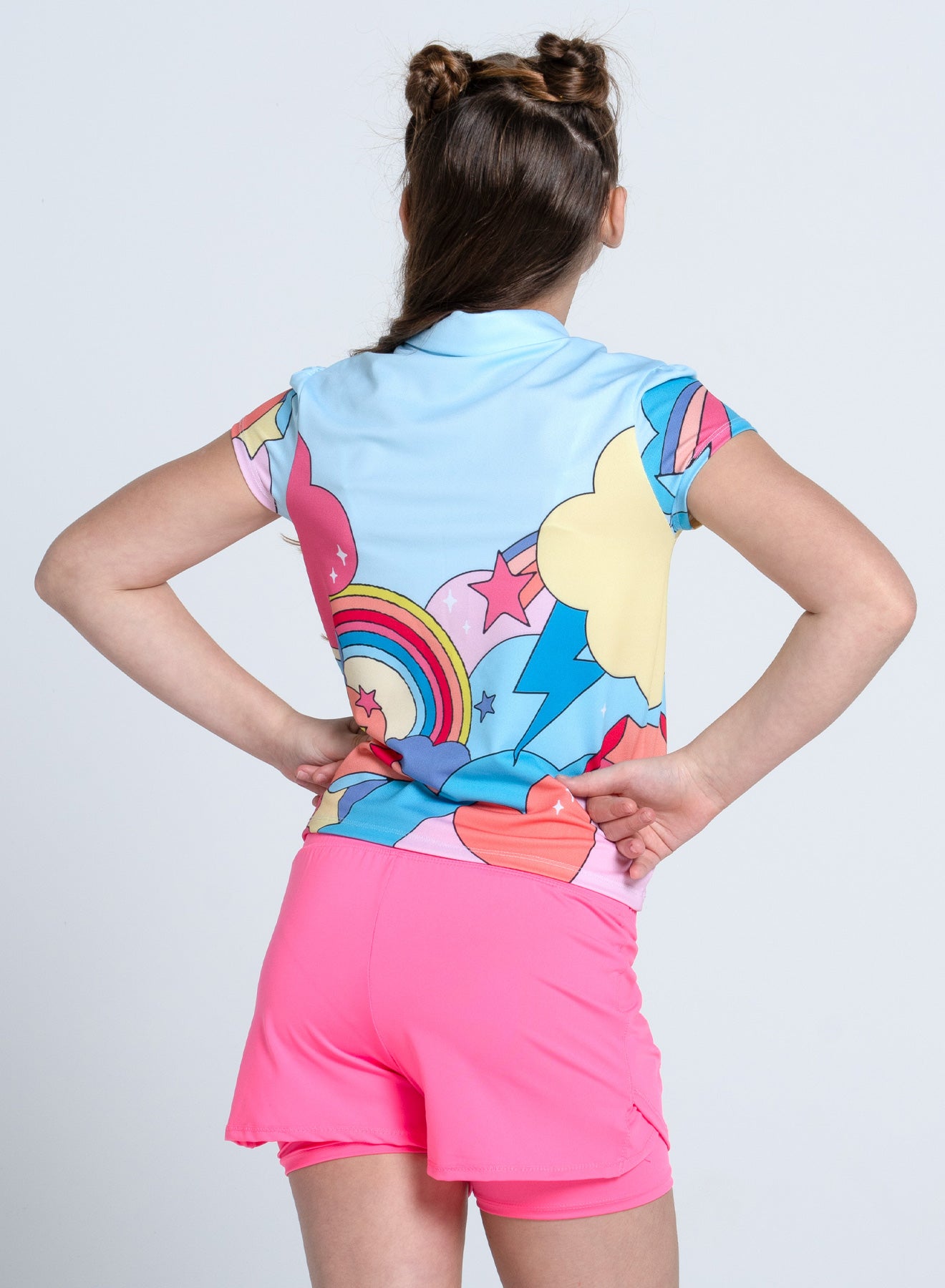 Kids | Beyond The Clouds Polo Short Sleeve | Multi