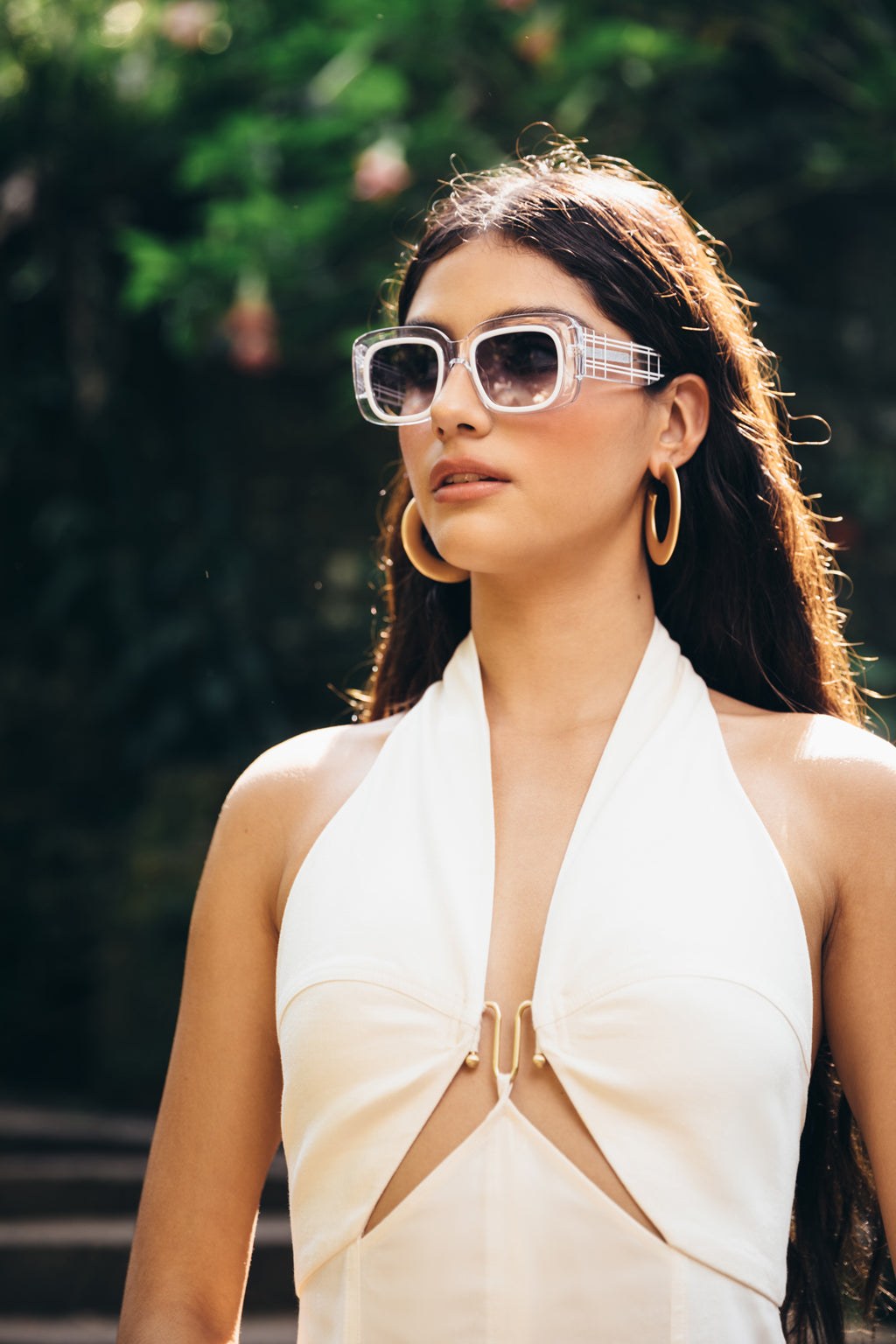 Meira Sunglasses | Clear