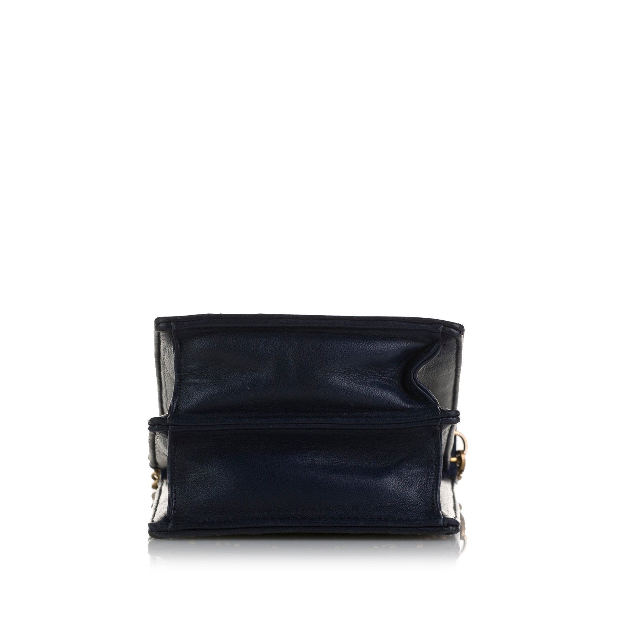 Dior Pre-Owned Diorama Vertical Clutch | Women | Blue x Navy