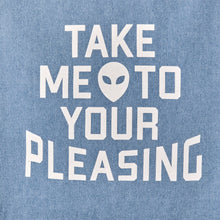 The Take Me To Your Pleasing Denim Tote | Blue
