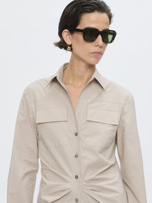 Tangiers Long Shirt Dress | Safari