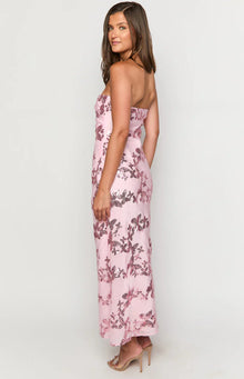 Tari Butterfly Sequin Maxi Dress | Pink