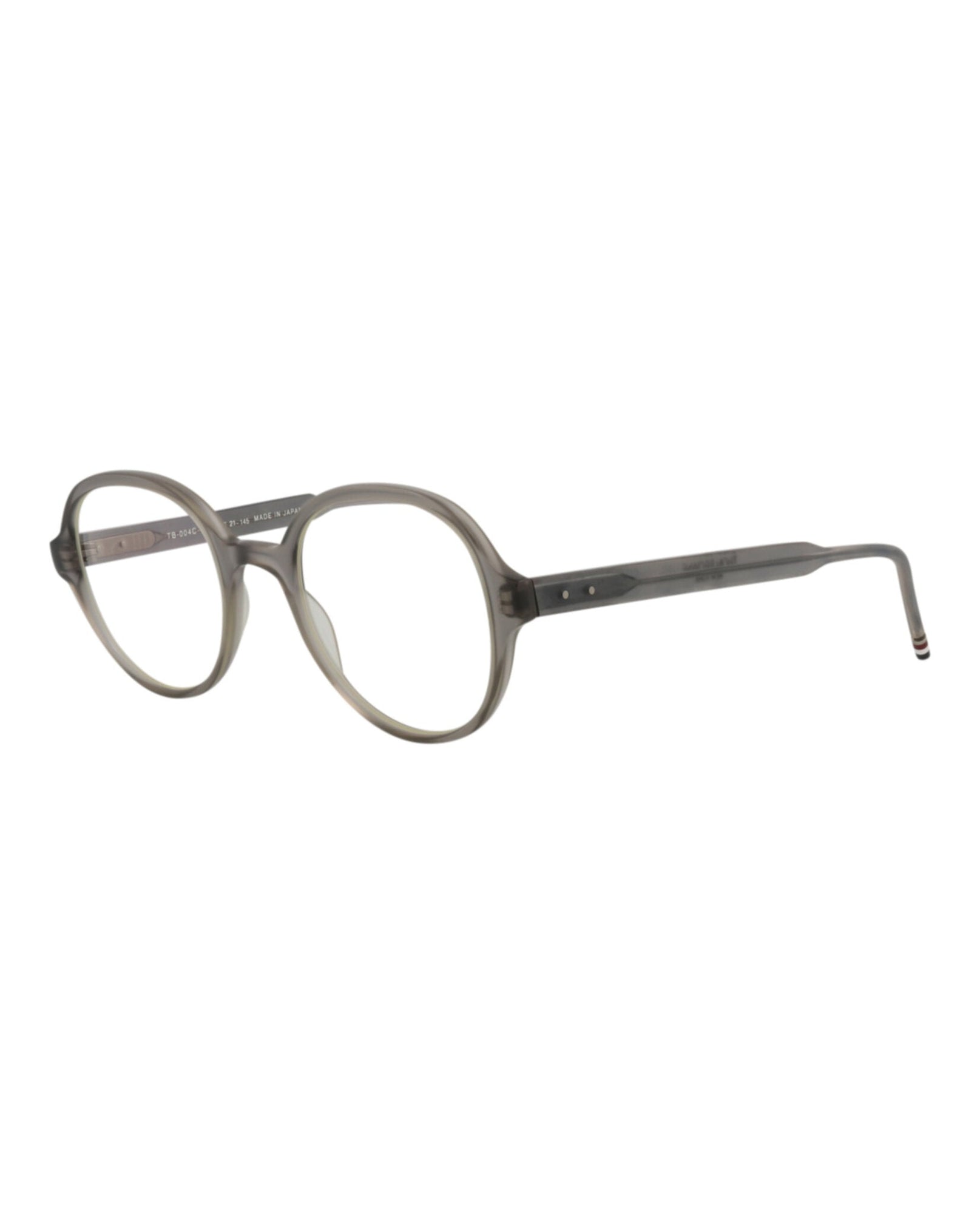 Thom Browne Round Acetate Optical Frames | Grey