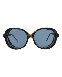 Thom Browne Round Acetate Sunglasses | Tortoise