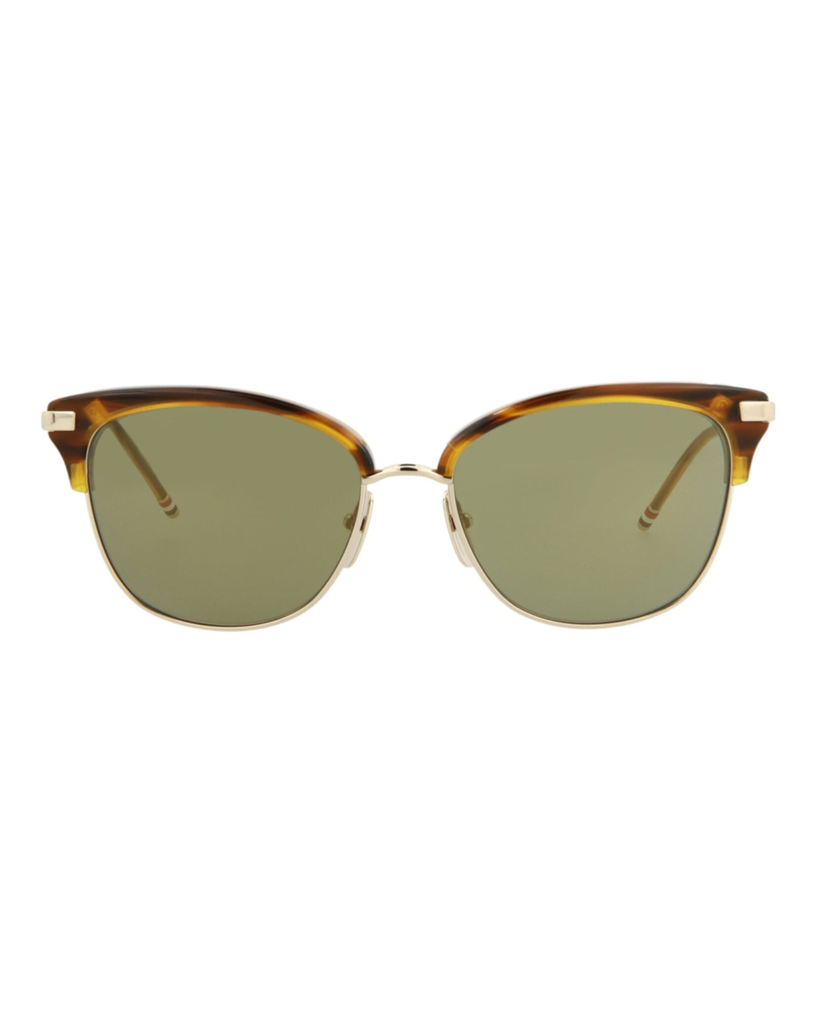 Thom Browne Square Acetate Sunglasses | Gold