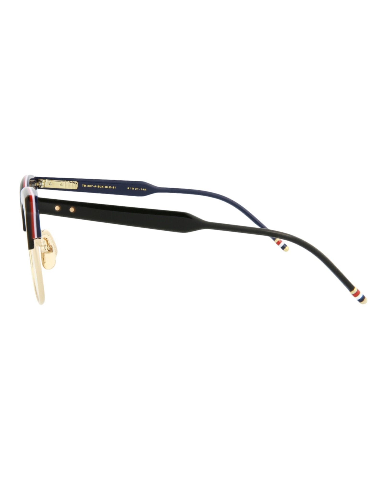 Thom Browne Cat Eye Acetate Optical Frames | Gold