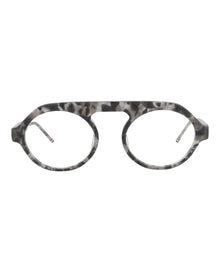 Thom Browne Round Acetate Optical Frames | Grey