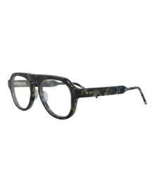 Thom Browne Aviator Acetate Optical Frames | Black