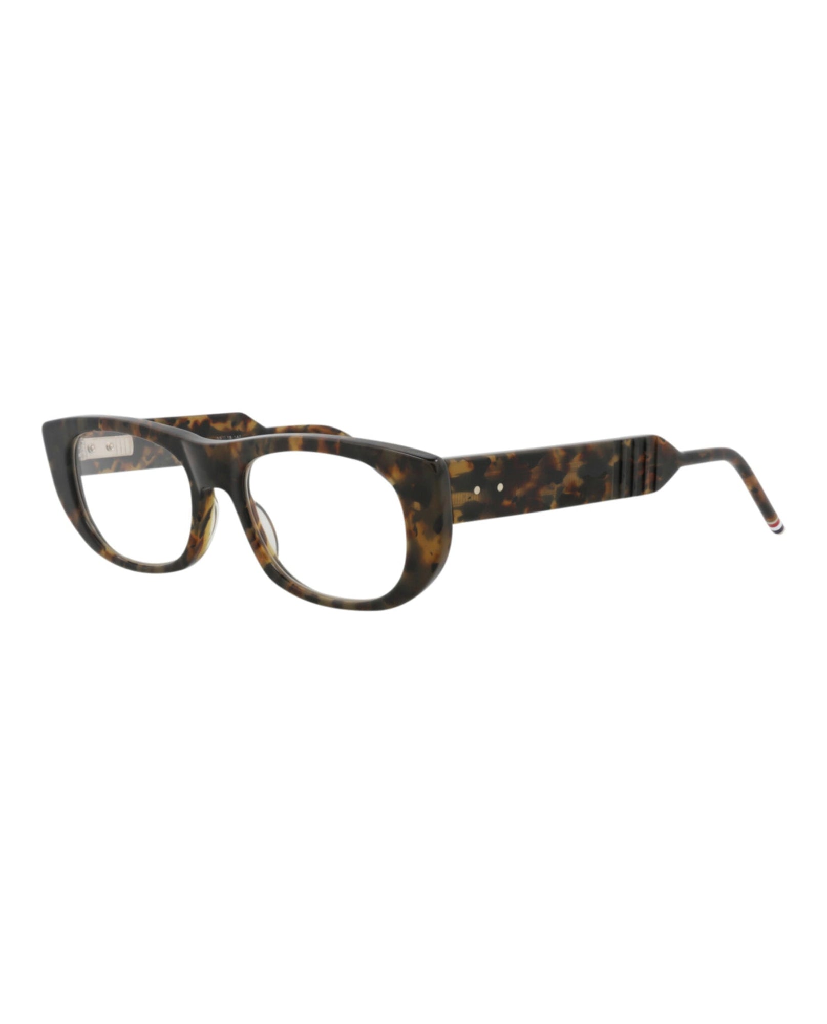 Thom Browne Round Acetate Optical Frames | Tortoise