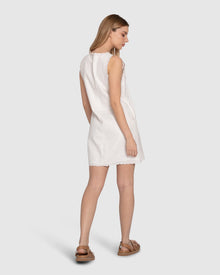 Women | Take A Chance Mini Dress | White