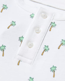 Kid's Pima Snug Fit Short Set in Palmier in Palmier#Color_Palmier