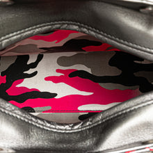 Dior | Pre-Owned Anselm Reyle Medium Metallic Lambskin Cannage Lady - II | Gray/Dark Gray