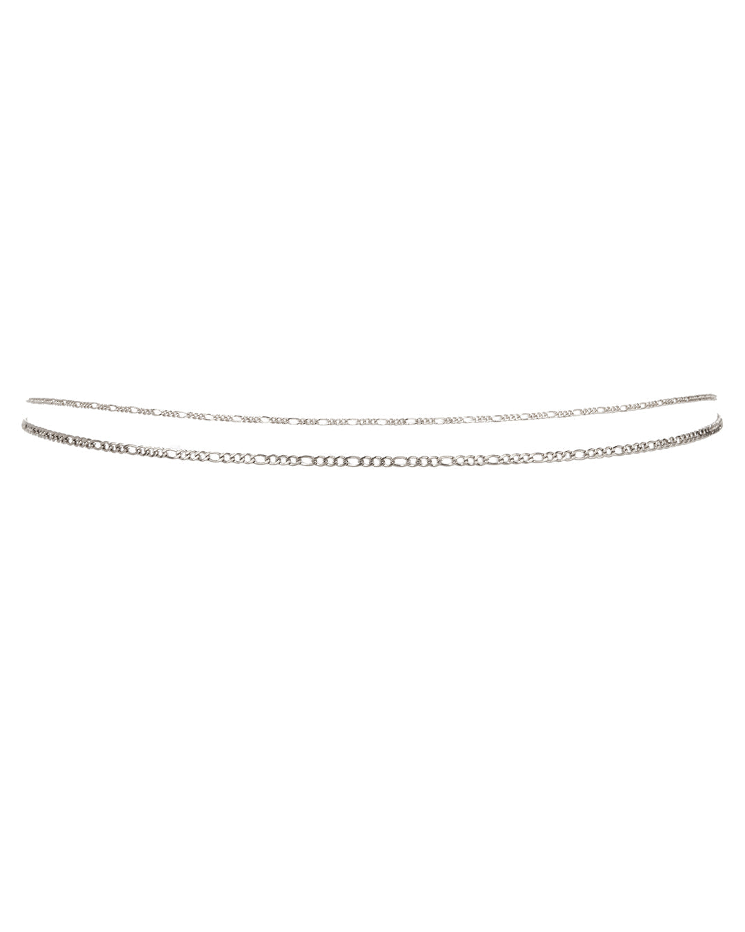 The Suganami Belly Chain Set - Silver | Plated Silver