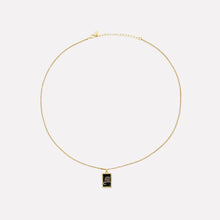 THE ENAMEL INITIAL PENDANT - The M Jewelers