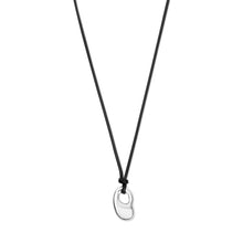 The Isa Cord Pendant Necklace | Sterling Silver