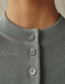 Womens | The Sculpted Cardigan | Steel
