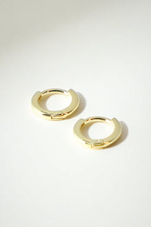The Tiny Essential Huggie Hoops | Gold Vermeil