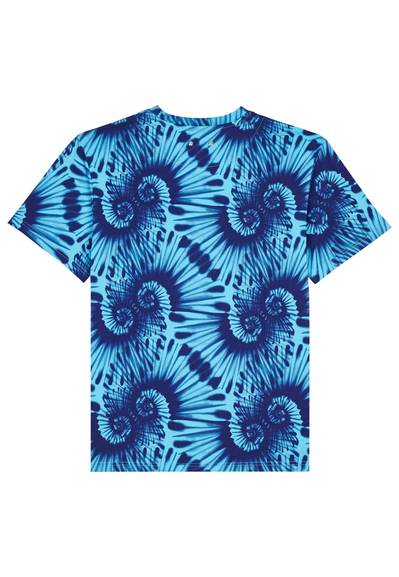 Men | Tie Dye  Tee Shirt | Bright Blue