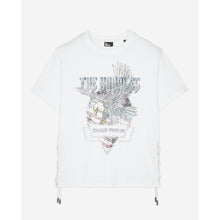 T-Shirt With Lacing And Eagle Serigraphy | Women | White