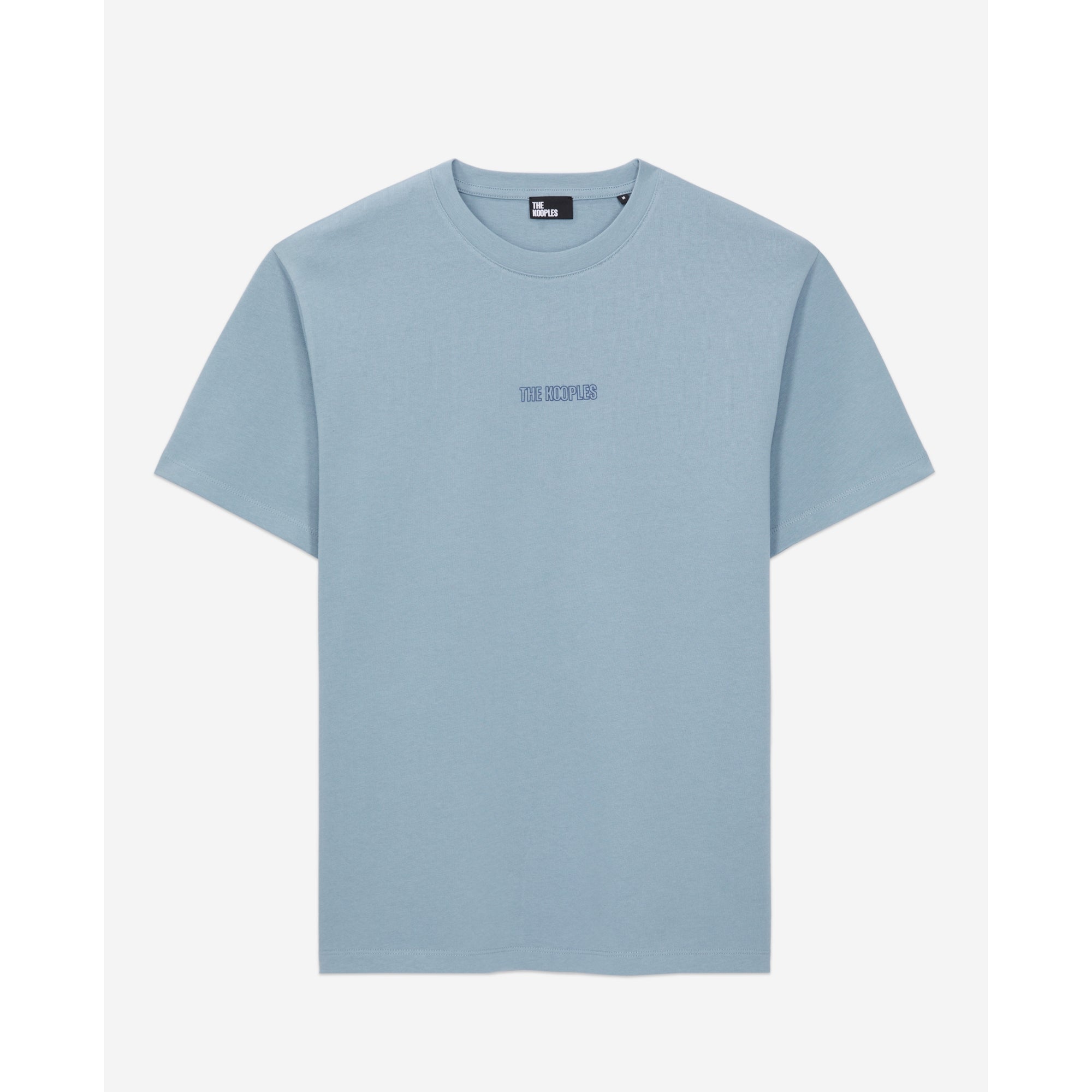 T-Shirt With Logo | Men | Blue Grey