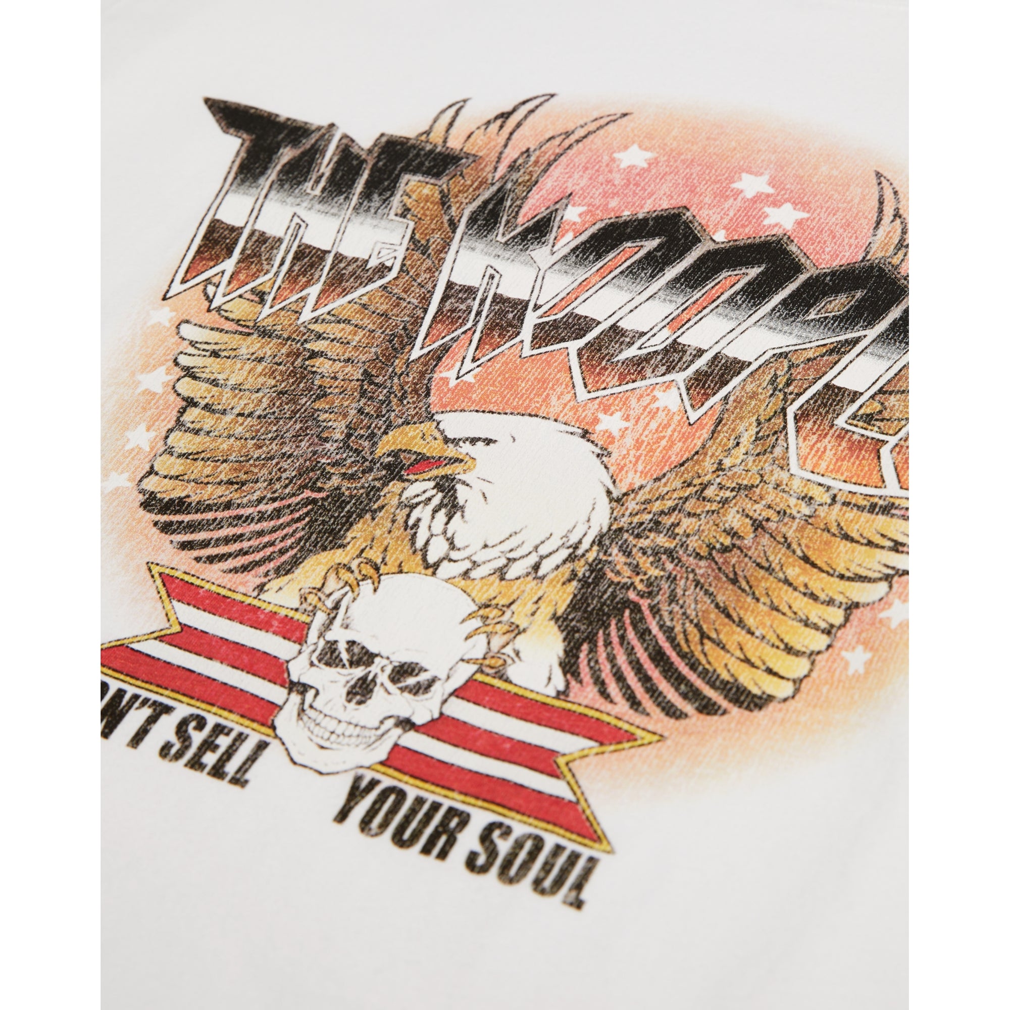 T-Shirt With Rock Eagle Serigraphy | Men | White