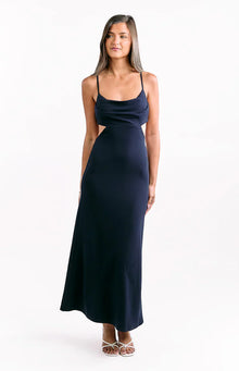 Taleah Crepe Formal Maxi Dress | Navy