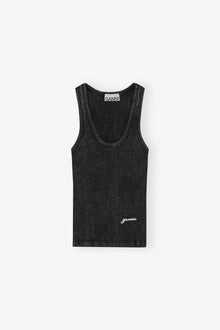 Tank Top | Black Washed