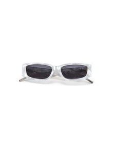 The Y2K Sunglasses | Mother Of Pearls | Grey Poly Renew Lenses