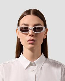 The Y2K Sunglasses | Mother Of Pearls | Grey Poly Renew Lenses