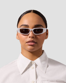 The Y2K Sunglasses | Mother Of Pearls | Grey Poly Renew Lenses