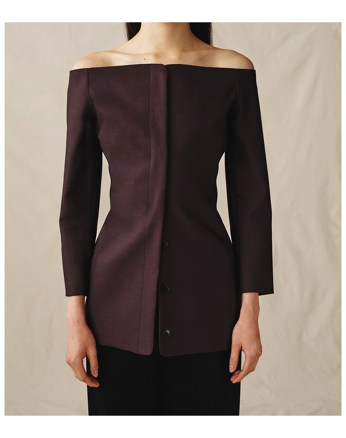 The Cecily Jacket | Plum