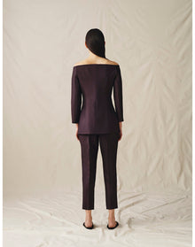 The Cecily Jacket | Plum