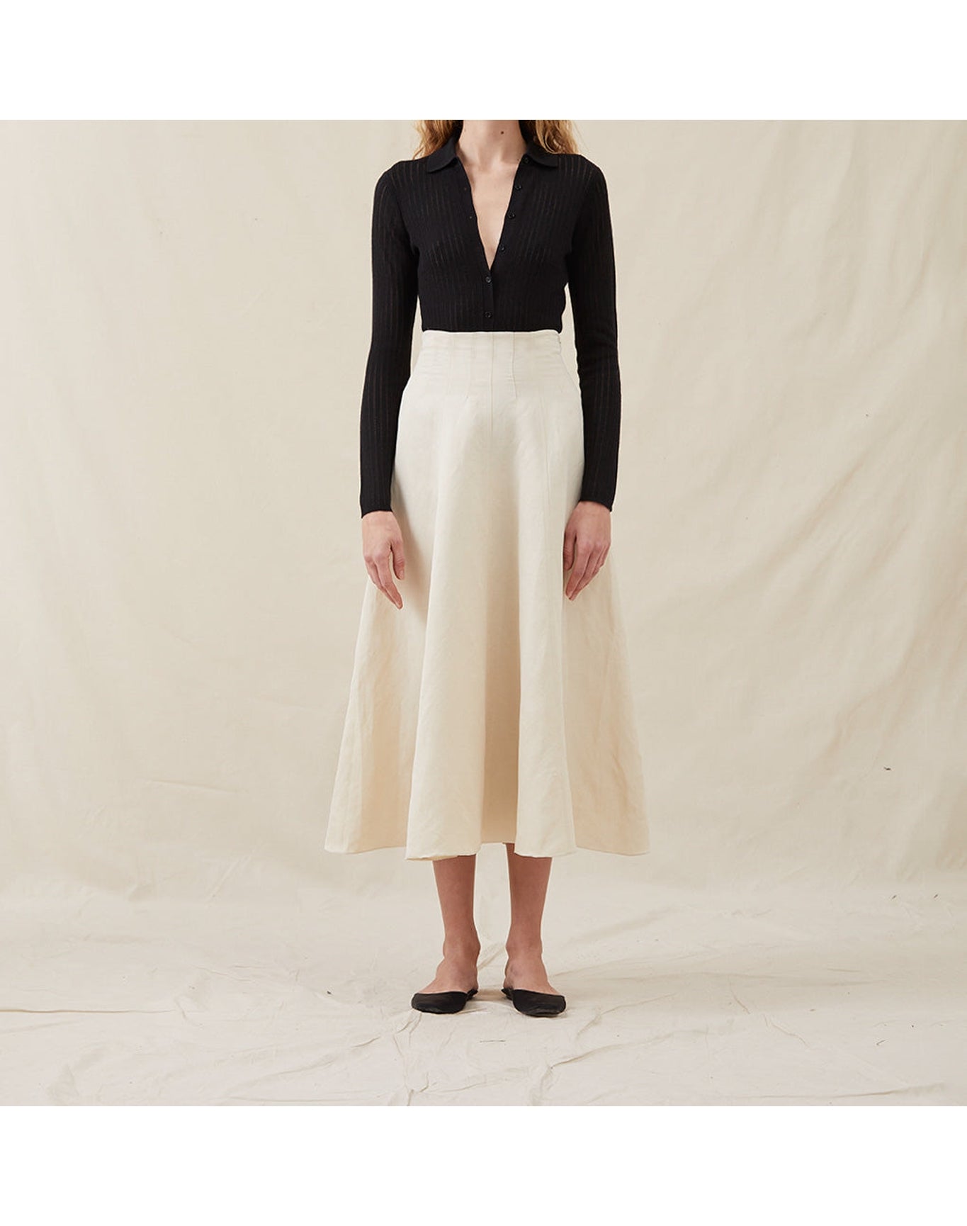 The Corset Skirt | Straw