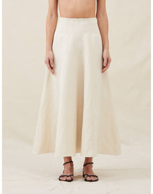 The Corset Skirt | Straw
