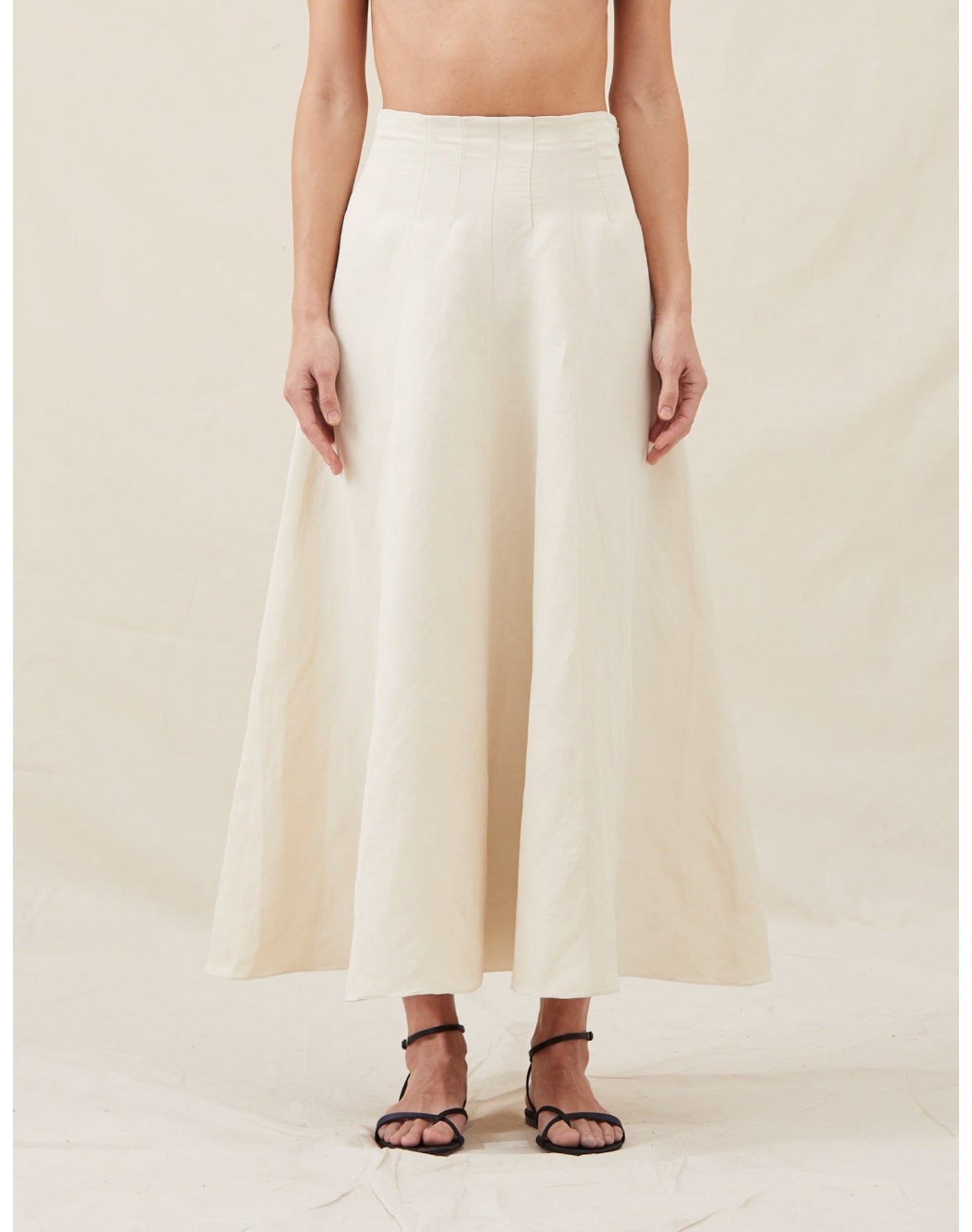 The Corset Skirt | Straw