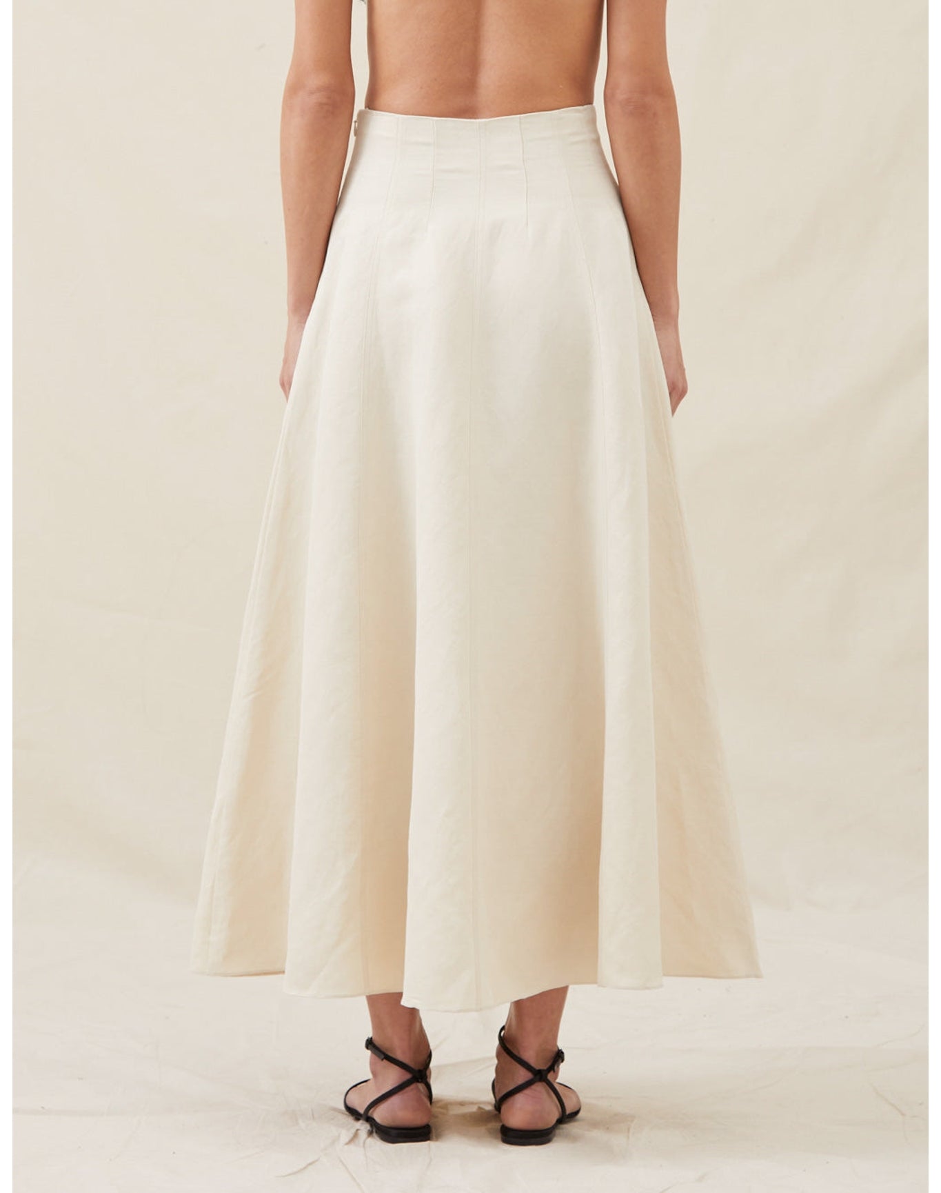 The Corset Skirt | Straw