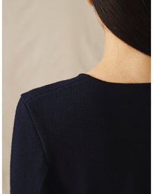 The Cutaway Cardigan | Midnight