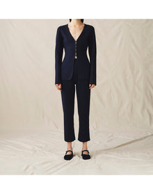 The Cutaway Cardigan | Midnight