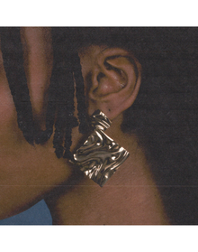 The Iza Square Earrings | Gold and Silver