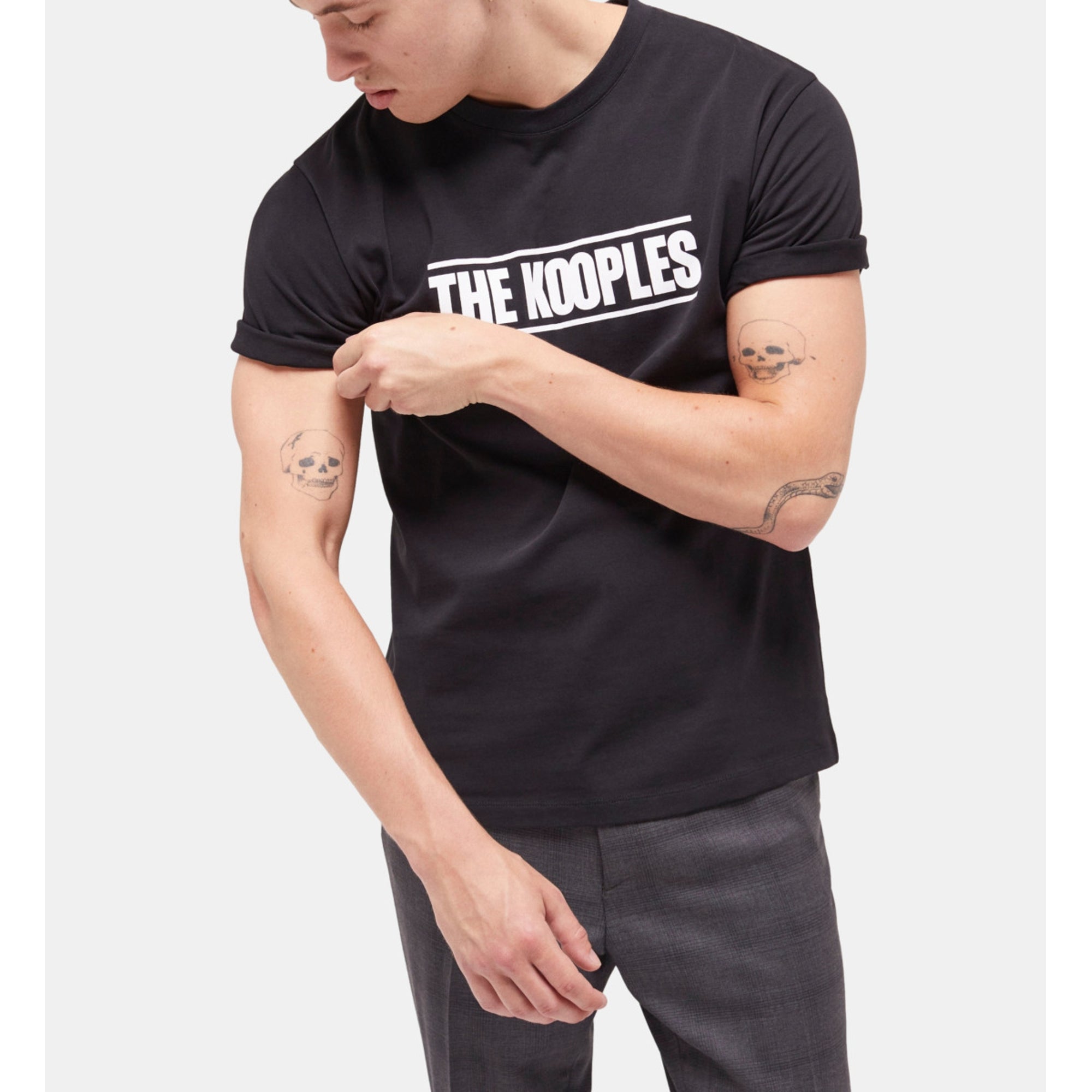 The Kooples Logo T-Shirt | Men | Black