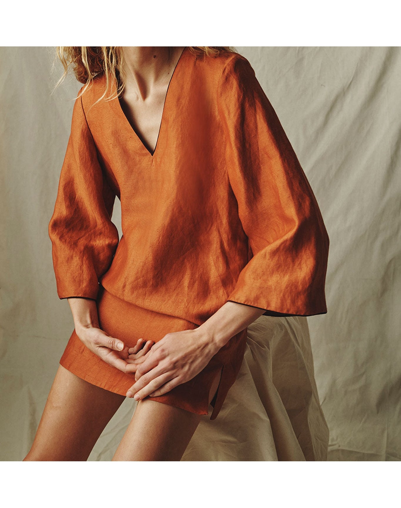 The Mini Caftan | Terracotta