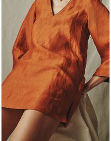 The Mini Caftan | Terracotta