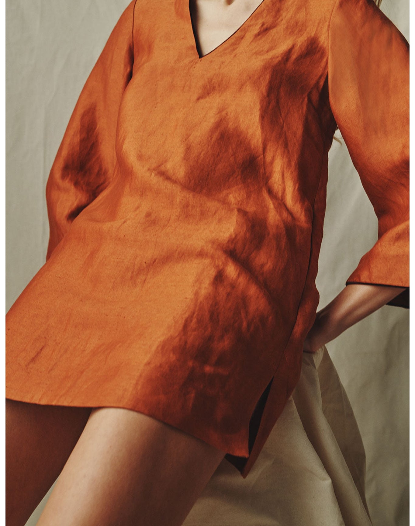 The Mini Caftan | Terracotta