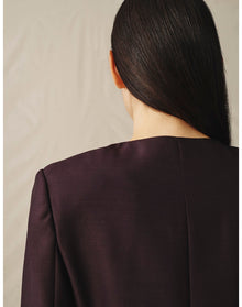 The Nigel Jacket | Plum
