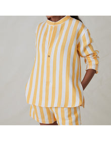 The Pop-Over Shirt | Yellow