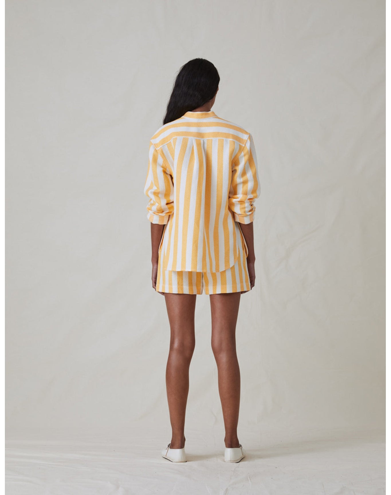The Pop-Over Shirt | Yellow