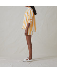 The Pop-Over Shirt | Yellow
