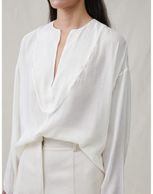 The Soft Bib Top | Ivory