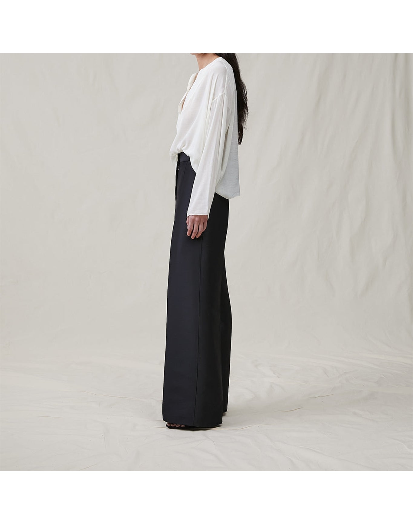 The Soft Bib Top | Ivory