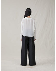 The Soft Bib Top | Ivory